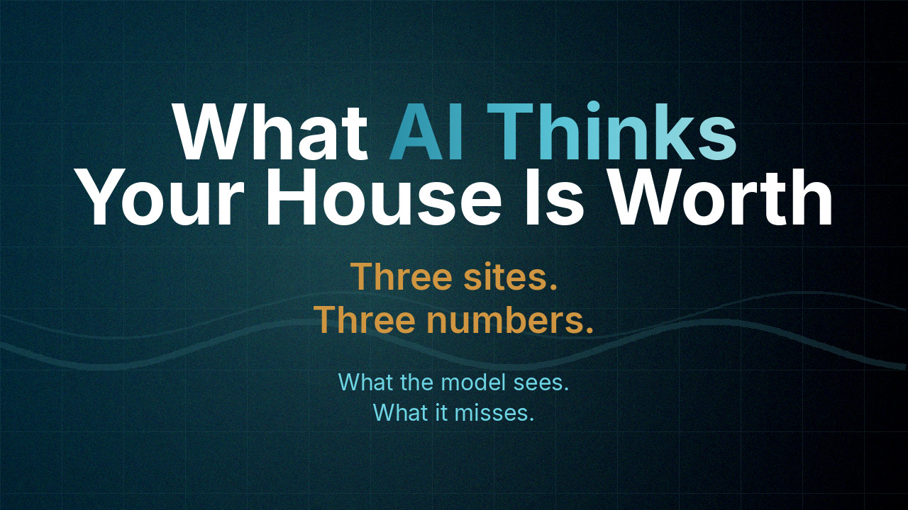 How AI is changing what your home is "worth" — and why you should care